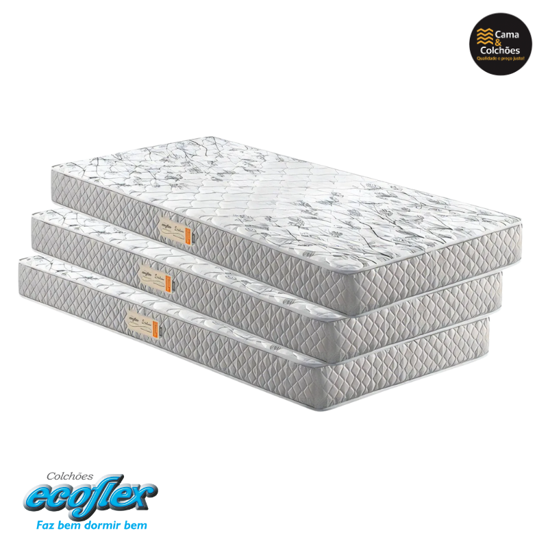 Colchão Ecoline Solteiro D26