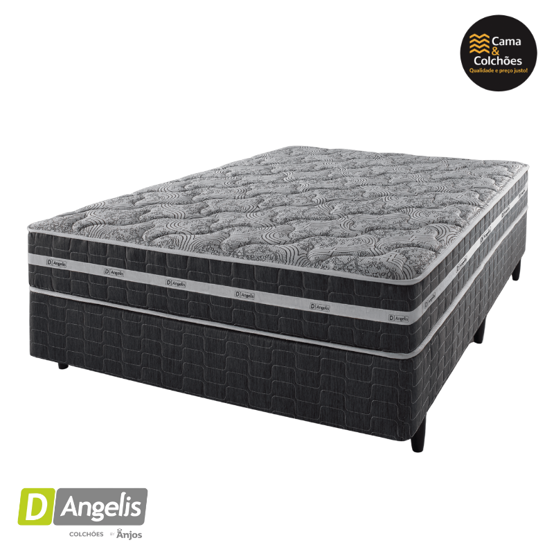 Conjunto Casal Black Graphite - D'Angelis